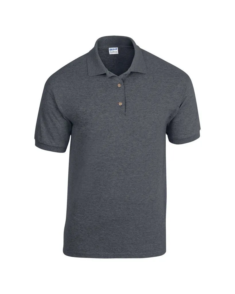 Adult Jersey Polo | DARK HEATHER