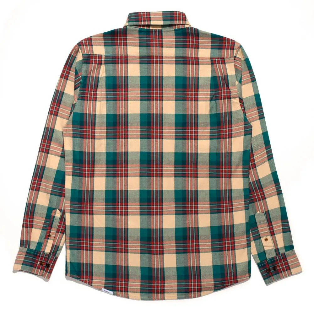 Afends Mens Wooden - Long Sleeve Shirt