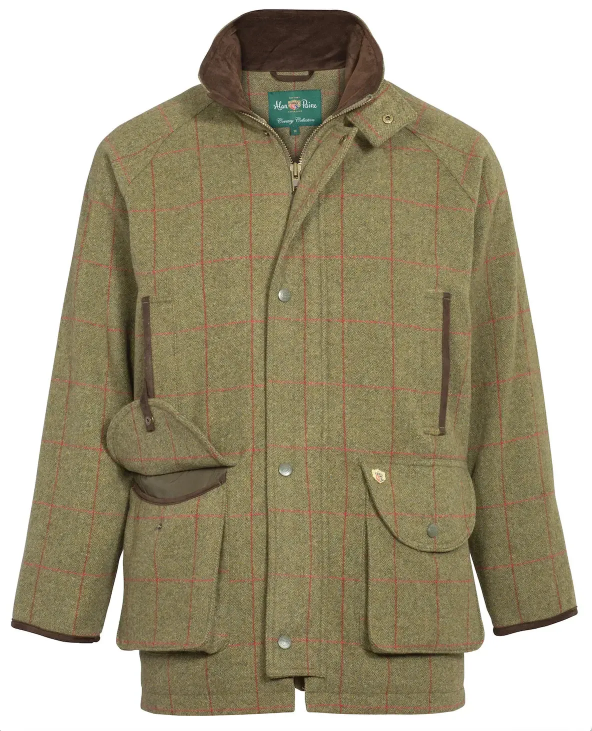 Alan Paine Combrook Men's Field Coat - Sage