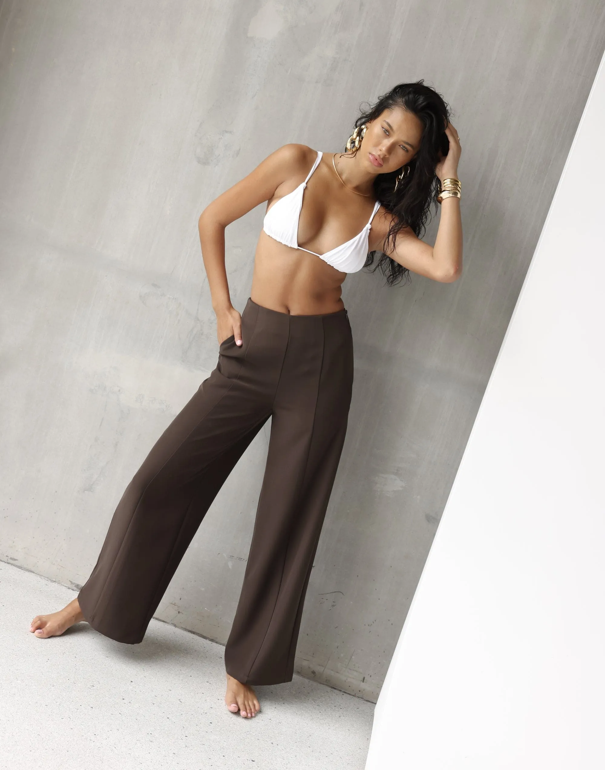 Alexander Pants (Dark Coffee)