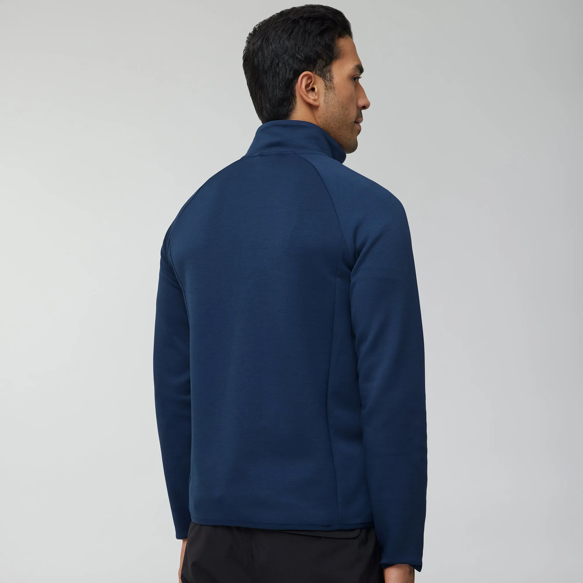 Alpha Half Zip Sweatshirt Midnight Blue