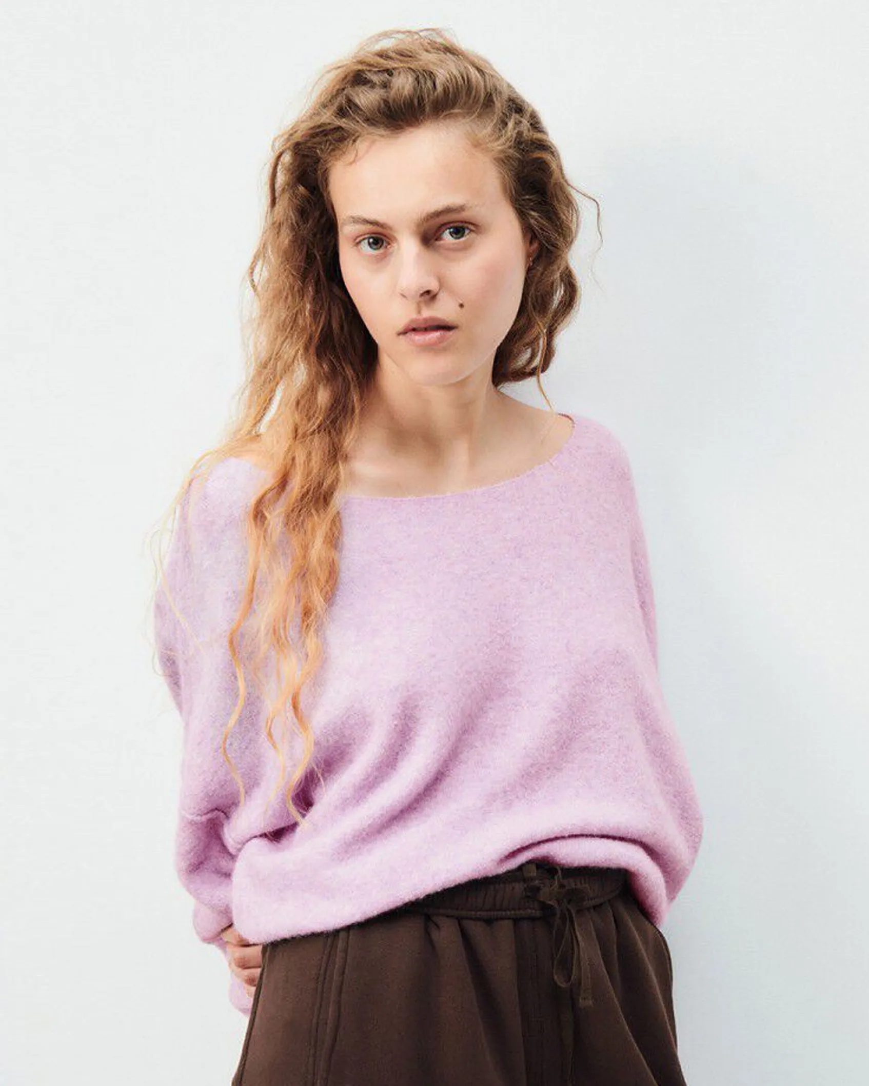 American Vintage Damsville Lilac Jumper