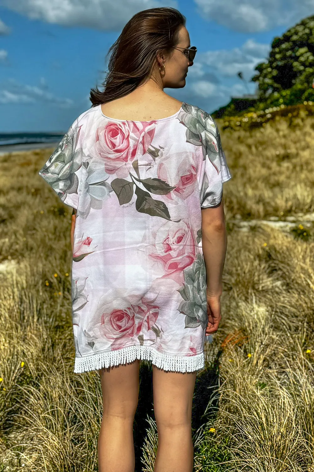 AS Towel Poncho - Pink Cactus Rose