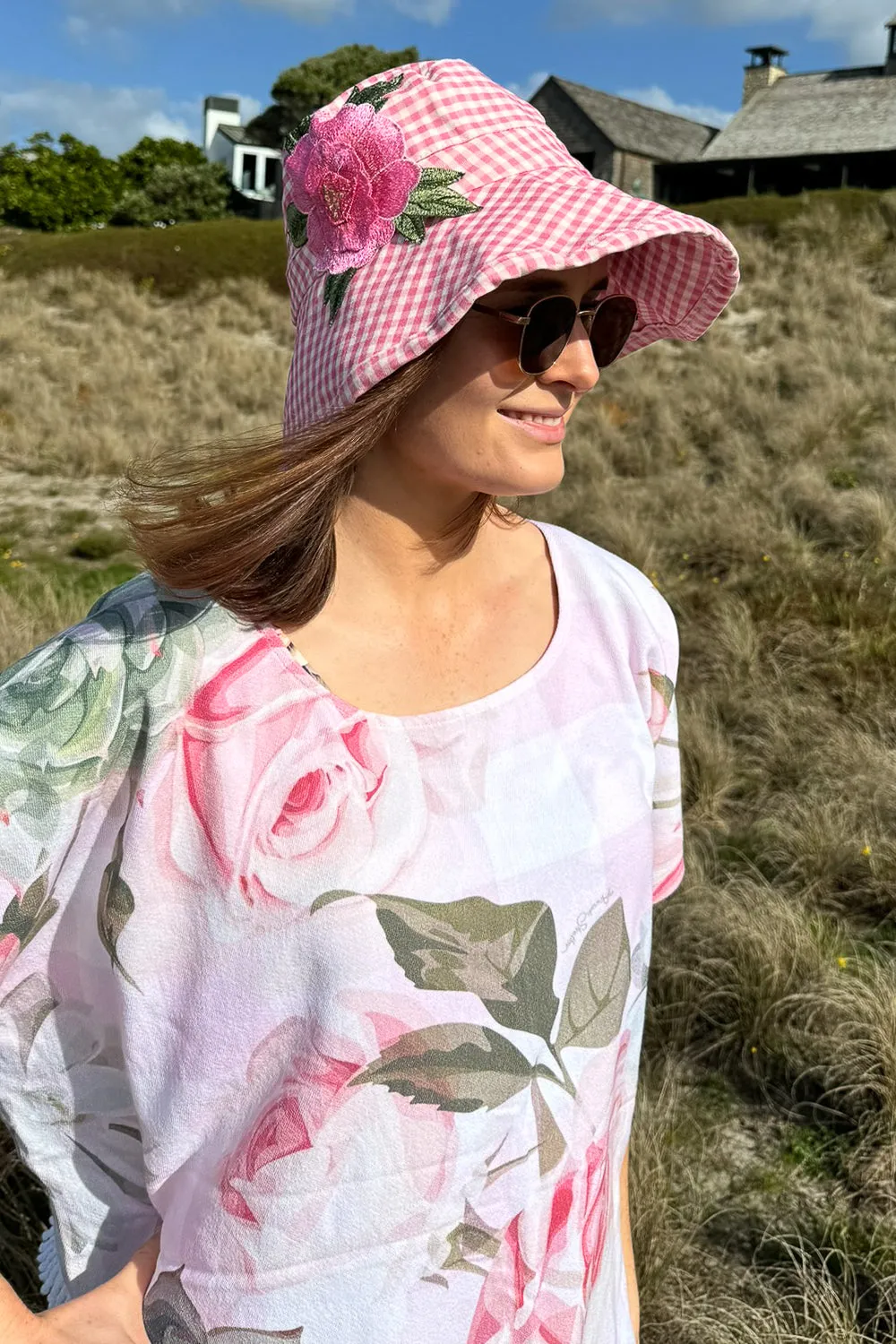 AS Towel Poncho - Pink Cactus Rose