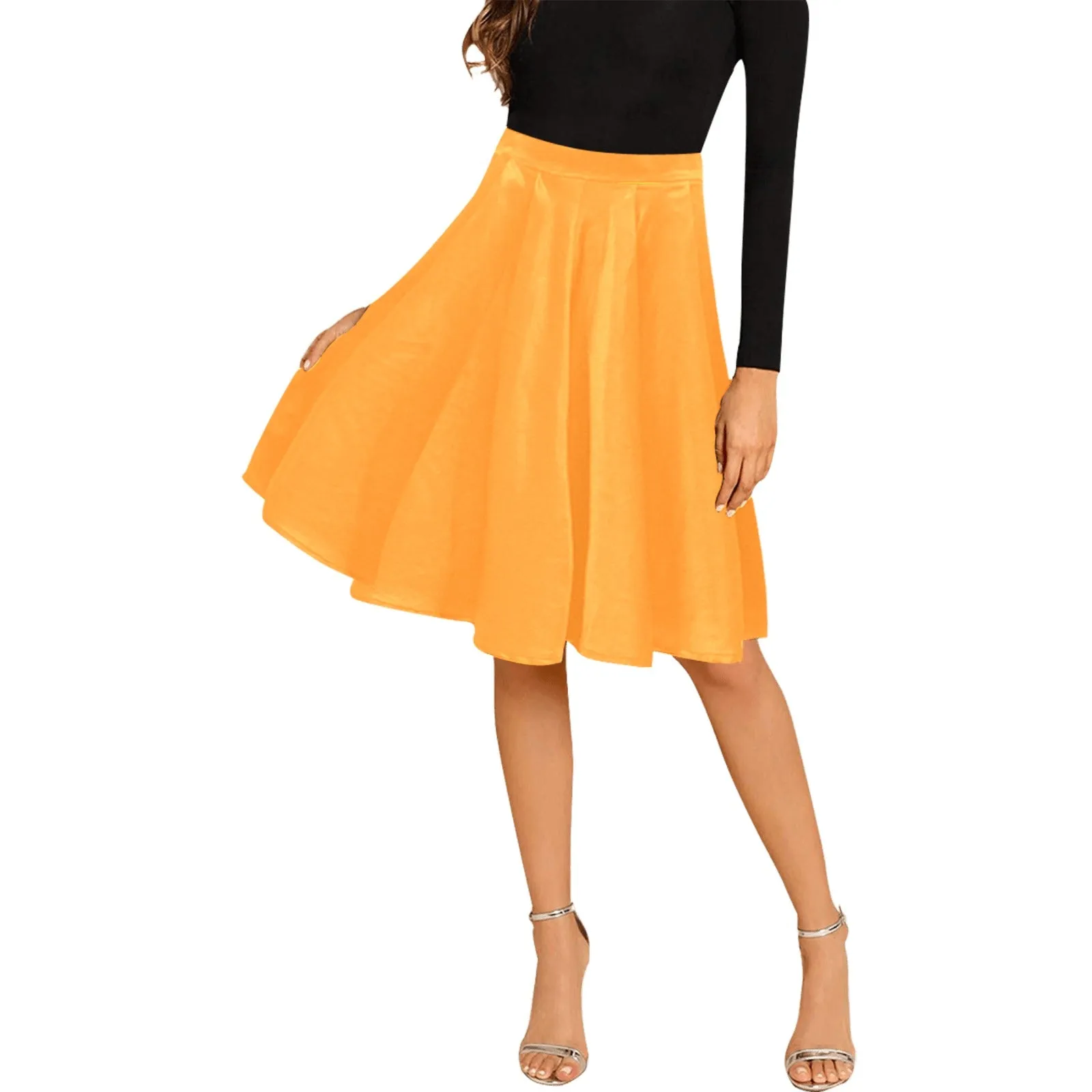 Autumn Angel Melete Pleated Midi Skirt