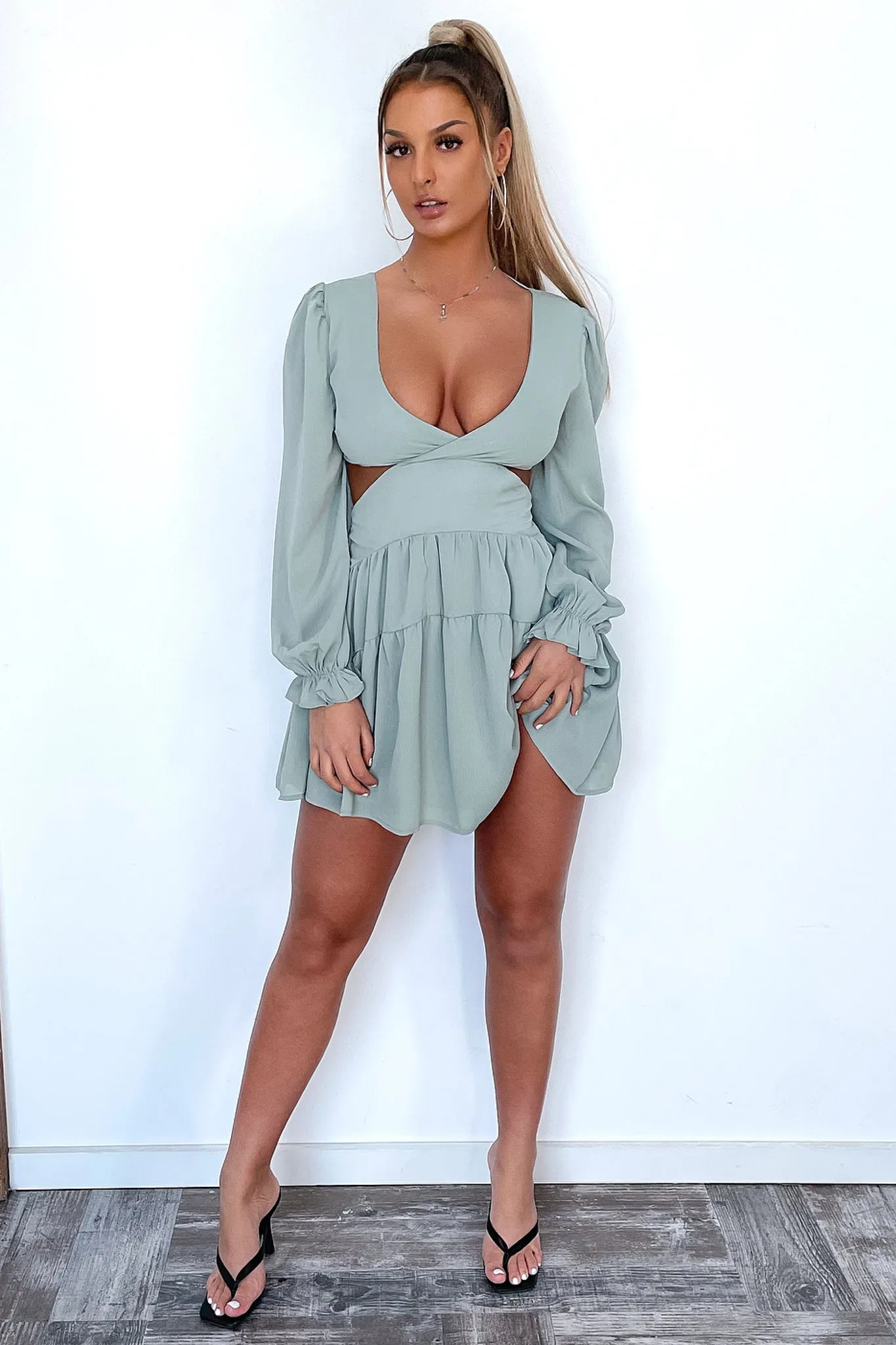 Avalon Dress - Sage