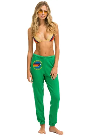 AVIATOR NATION AUSTIN SWEATPANTS - KELLY GREEN