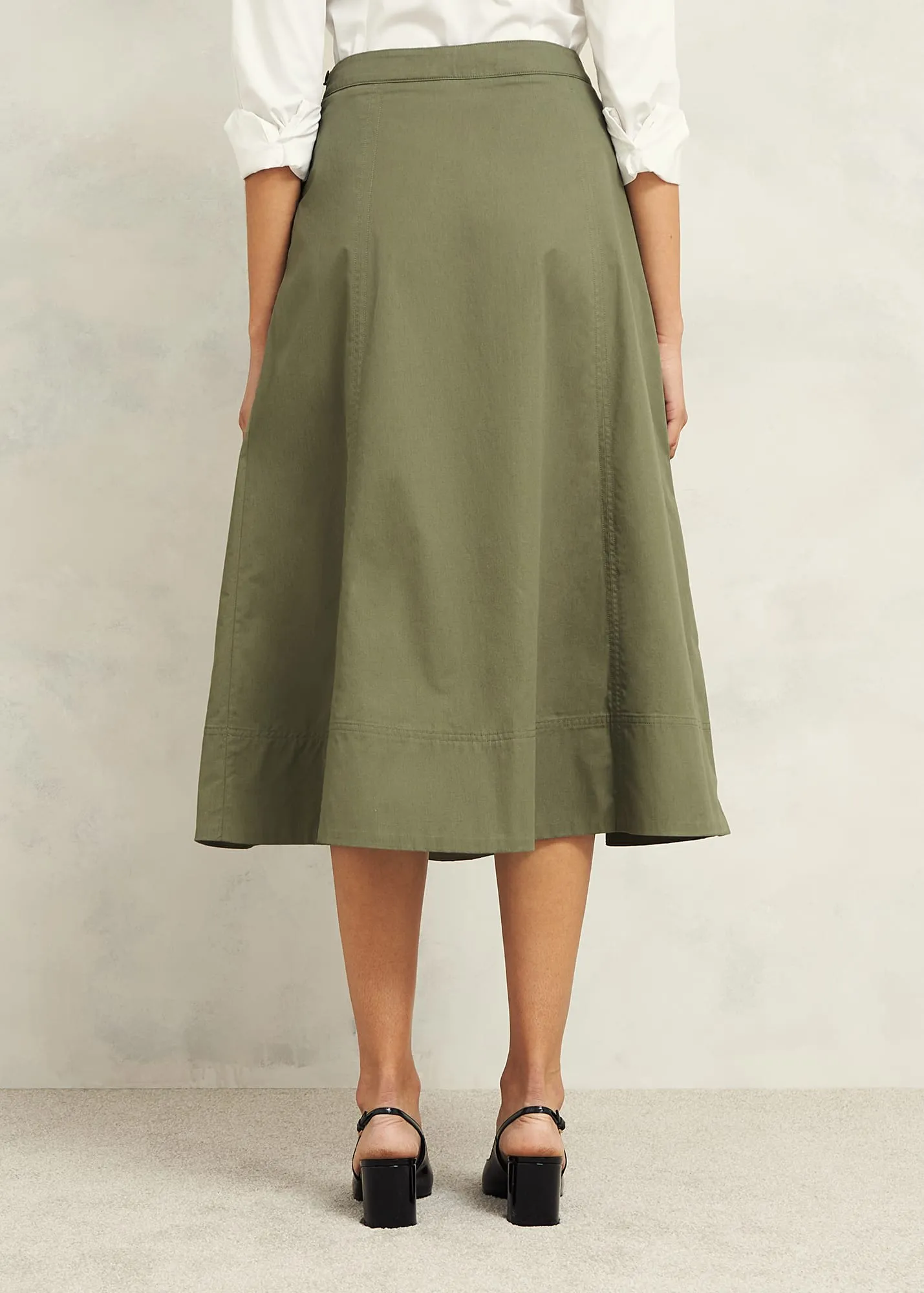 Avril Skirt 0224/7669/1144l00 Sage-Green