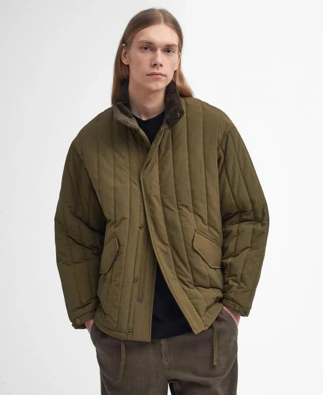 BARBOUR Field Quilted Jacket Light Sage