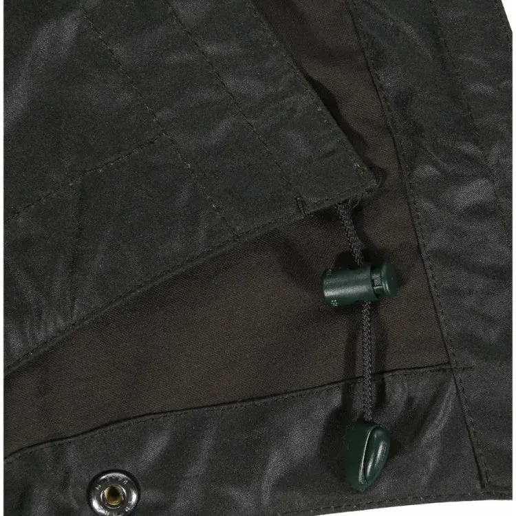 Barbour Waxed Cotton Storm Hood - Sage