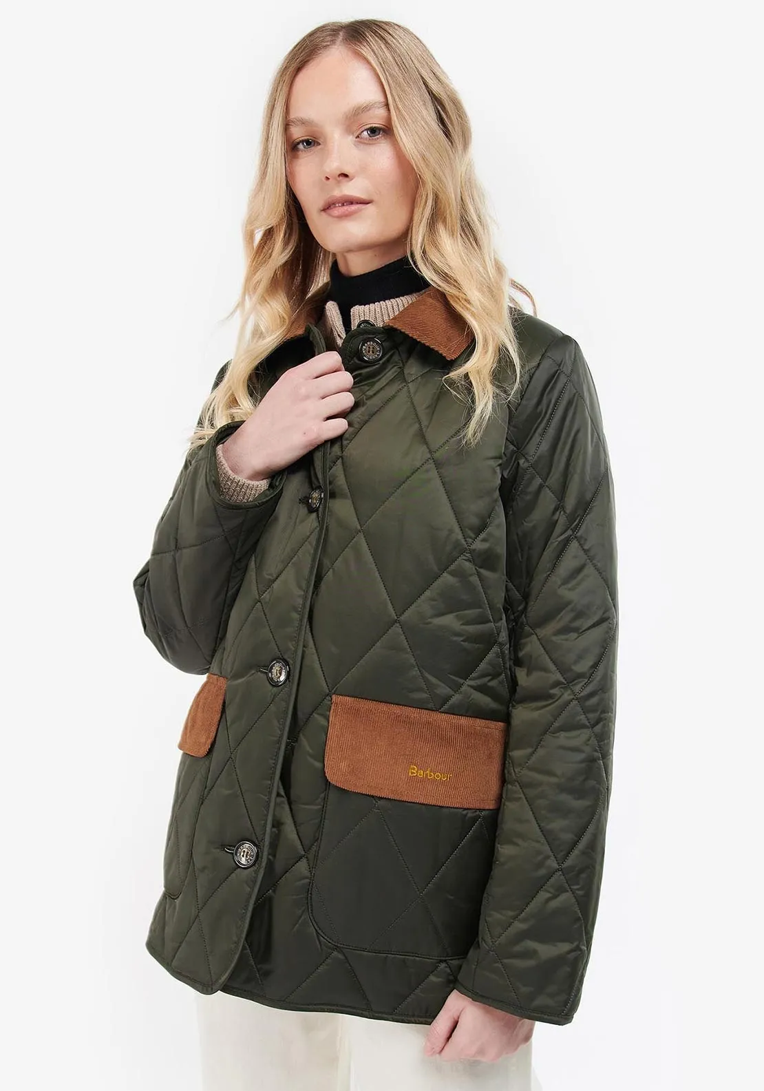 Barbour Womens Bragar Jacket, Green