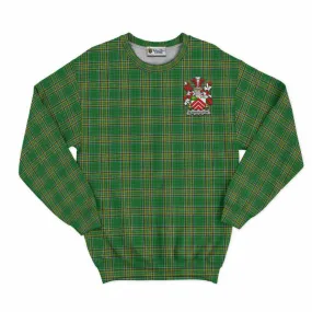 Barrington Irish Clan Tartan Sweatshirt with Coat of Arms