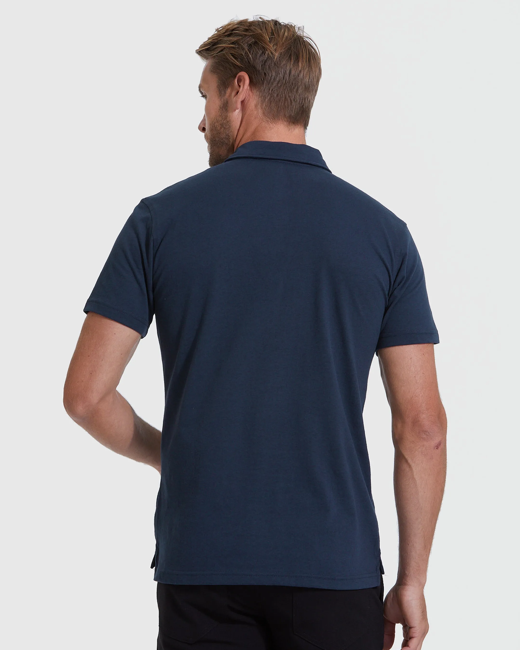 Basic Short Sleeve Polo 3-Pack