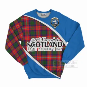 Belshes (Belsches) Family Crest Tartan Sweatshirt Celebrate Saint Andrew's Day in Style