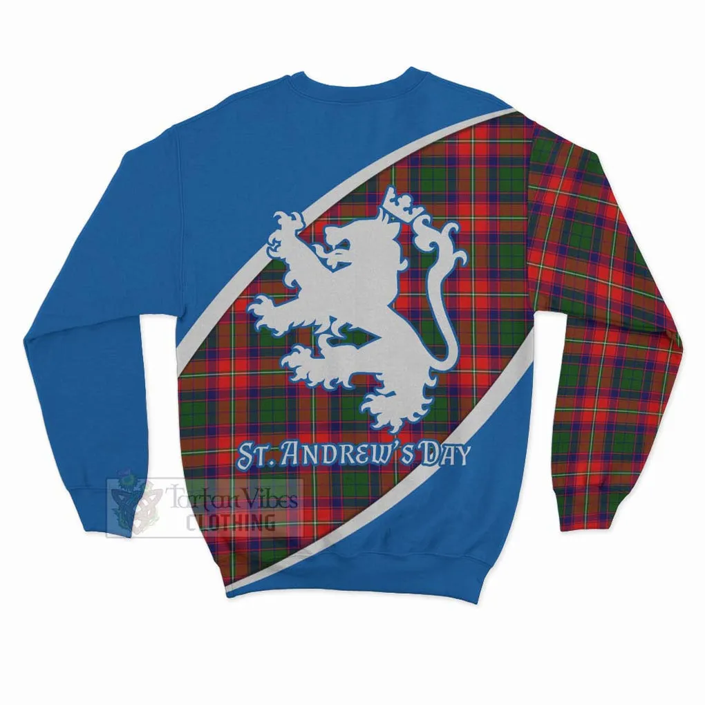 Belshes (Belsches) Family Crest Tartan Sweatshirt Celebrate Saint Andrew's Day in Style