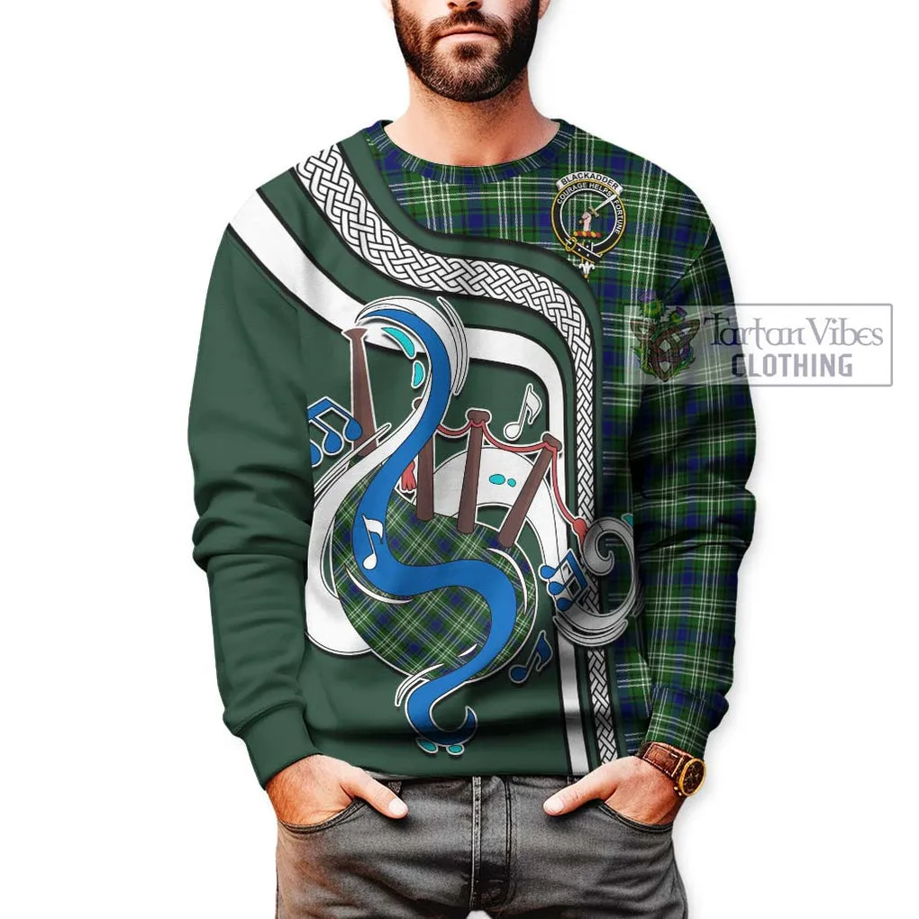 Blackadder Tartan Sweatshirt with Epic Bagpipe Style