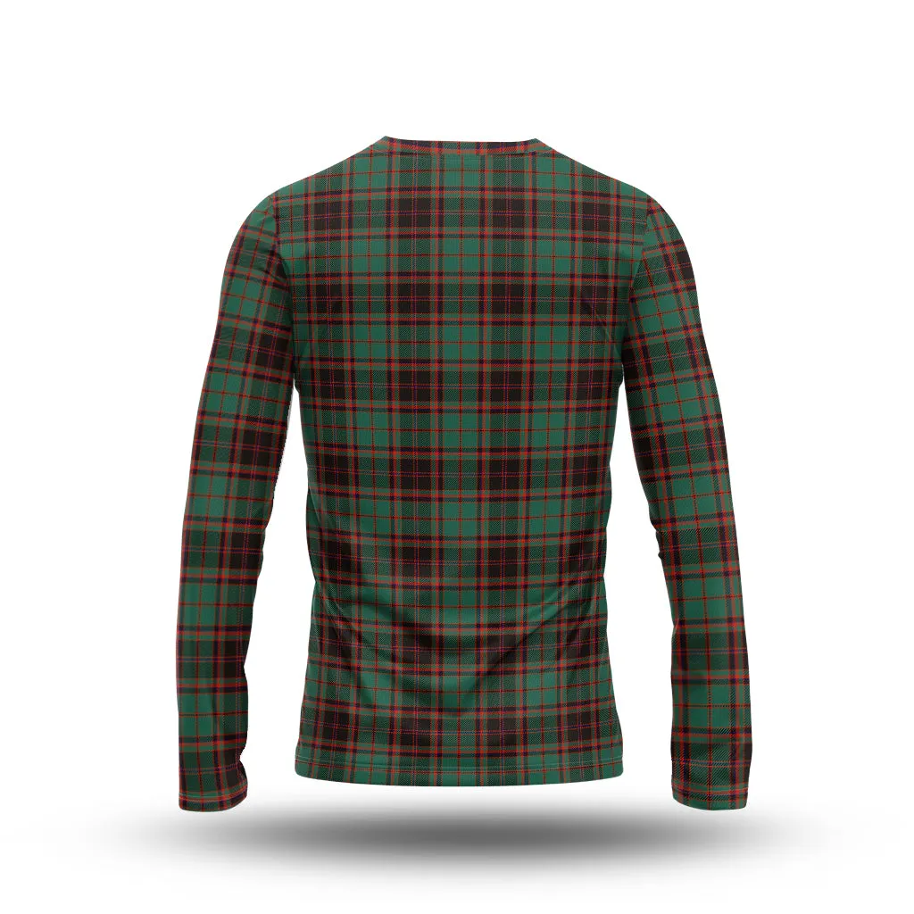 Buchan Ancient Tartan Long Sleeve T-Shirt with Family Crest