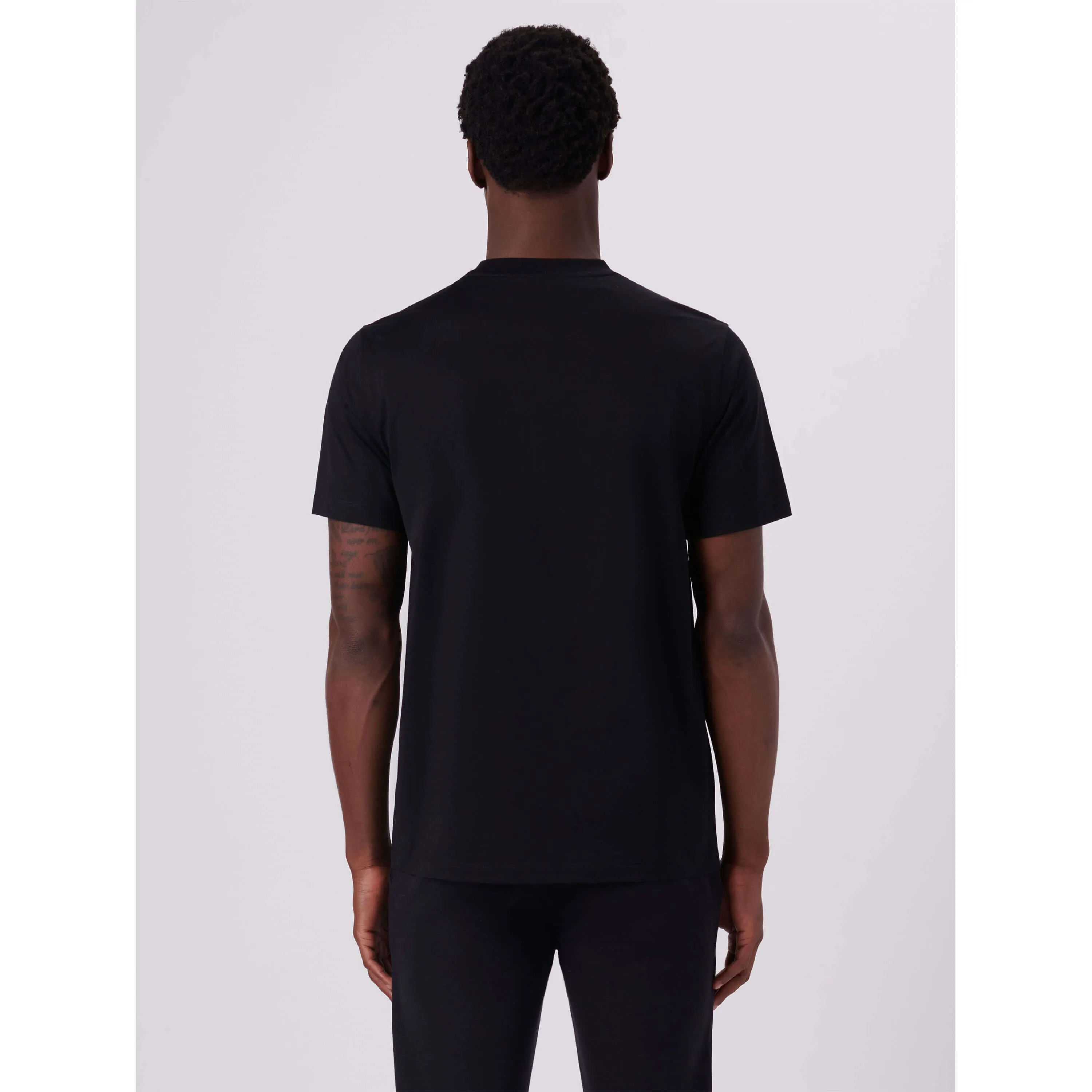 Bugatchi Ooohcotton Tech T-Shirt - Black