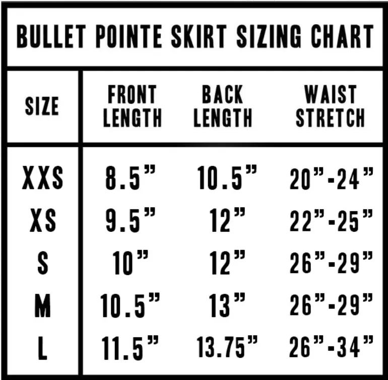 Bullet Pointe | Ballet Skirt | Ballet Pink