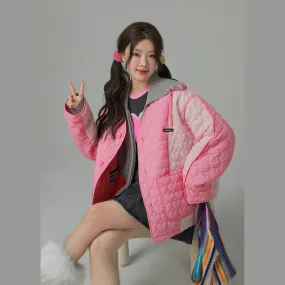 Chuu Heart Quilted Jacket