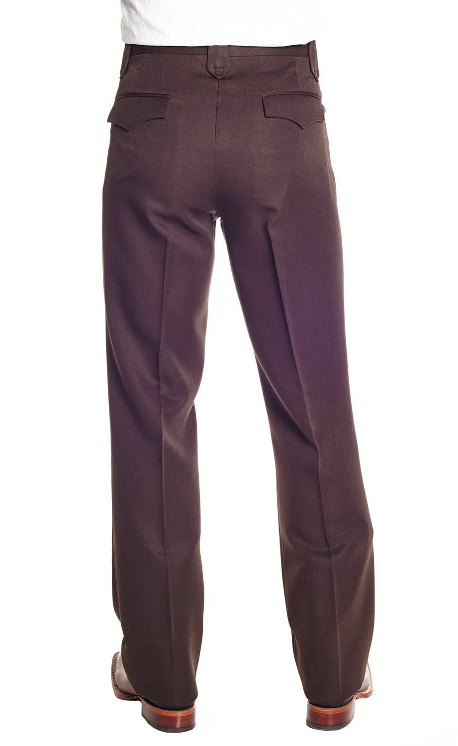 Circle S Mens Brown Polyester Ranch Dress Pants 40