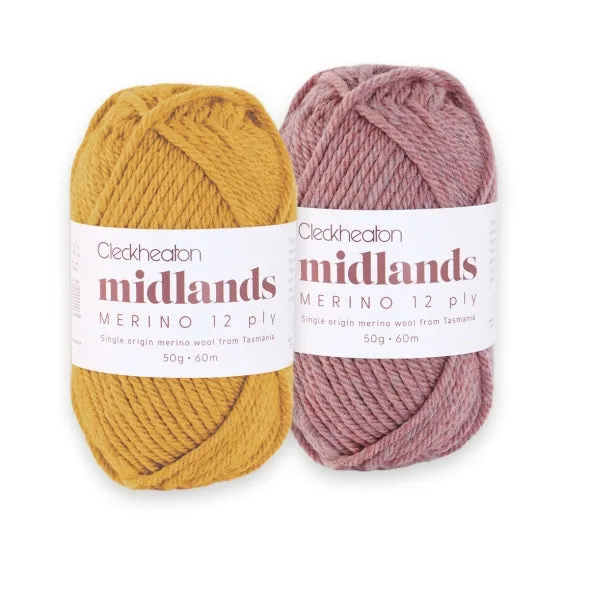 CLECKHEATON SWEETHEART JUMPER - Midlands Merino 12 ply