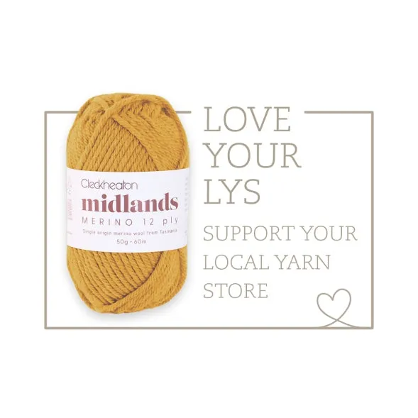 CLECKHEATON SWEETHEART JUMPER - Midlands Merino 12 ply