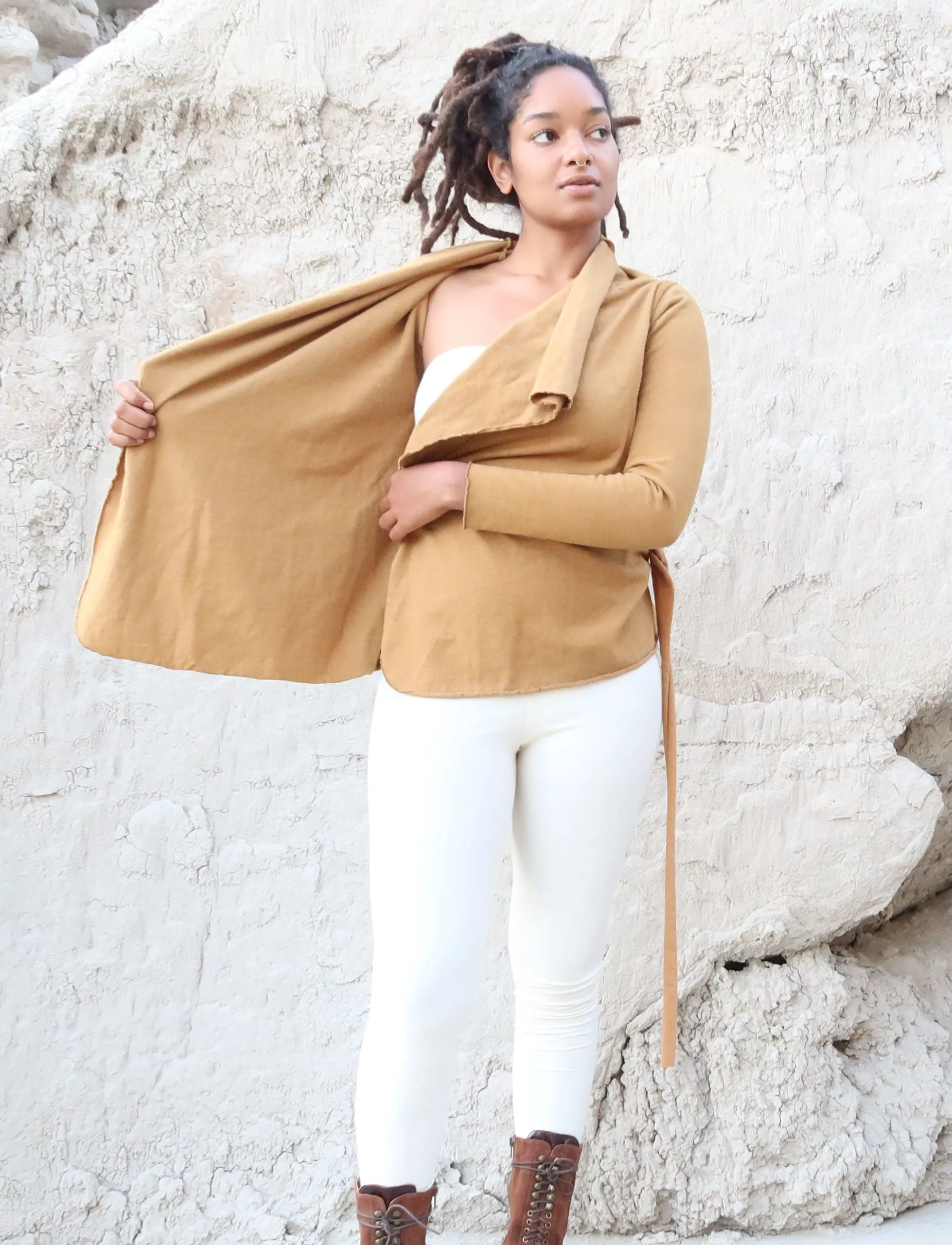 Cocoon Belted Jacket