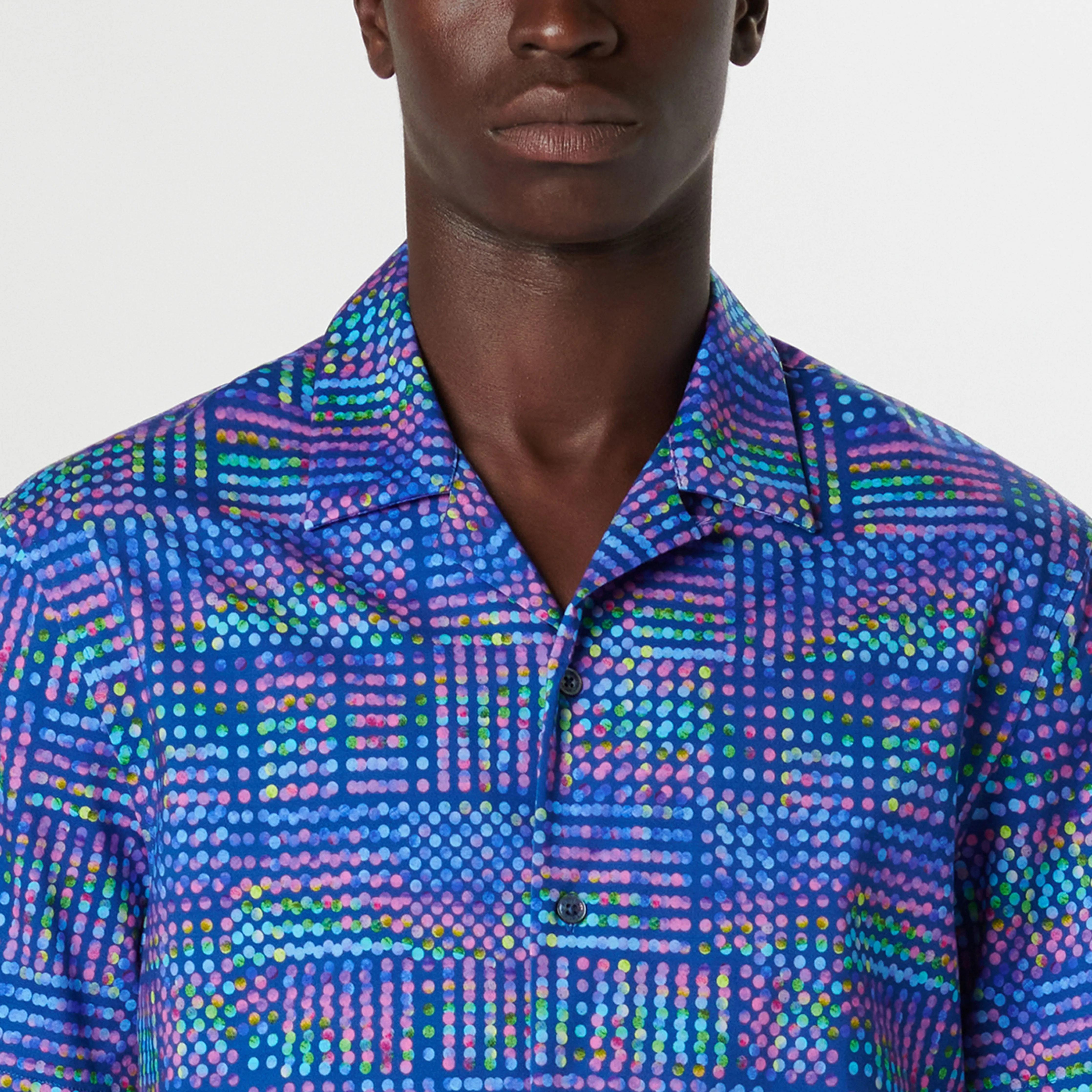 Cole Geometric OoohCotton Camp Shirt