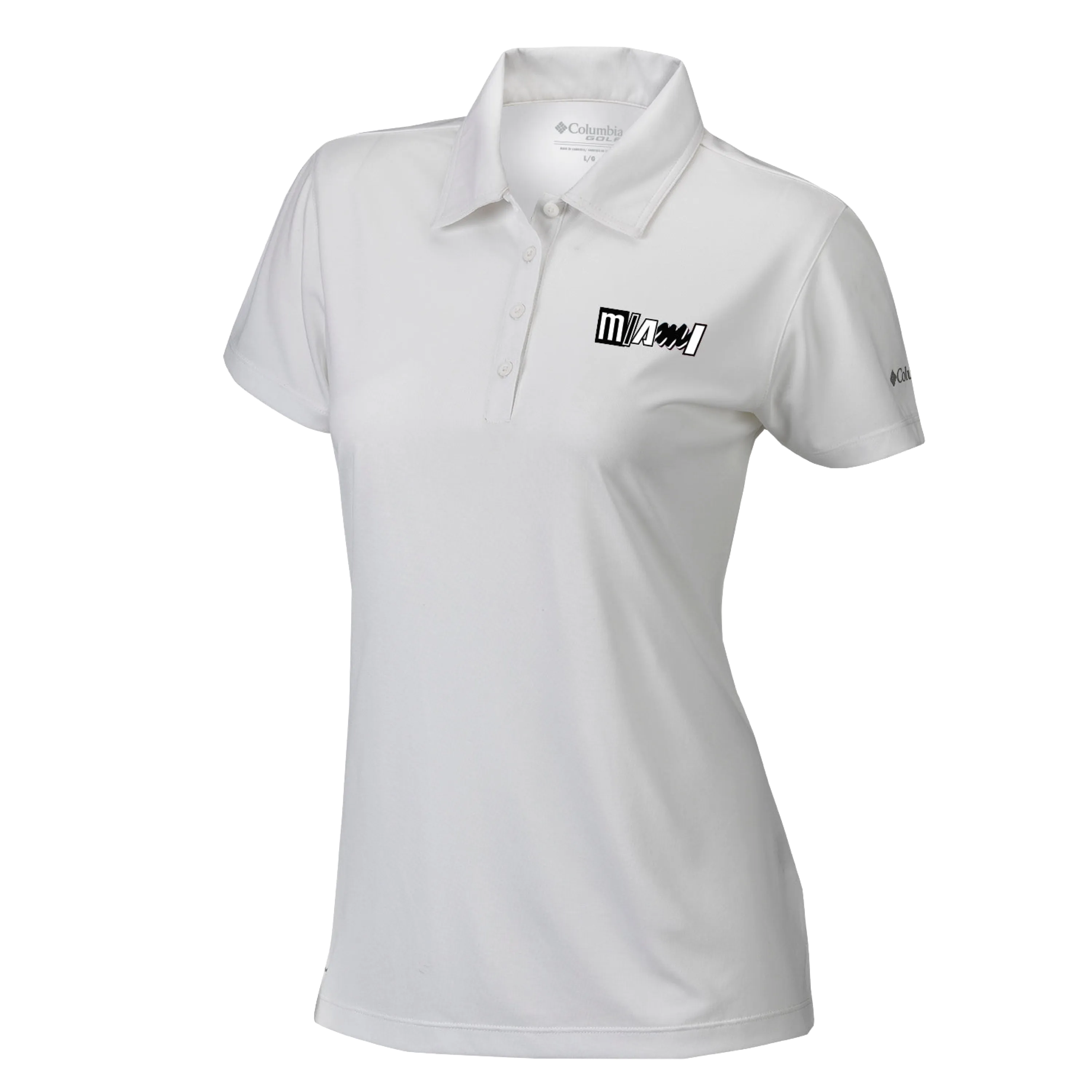 Columbia Miami HEAT Mashup Women's Polo