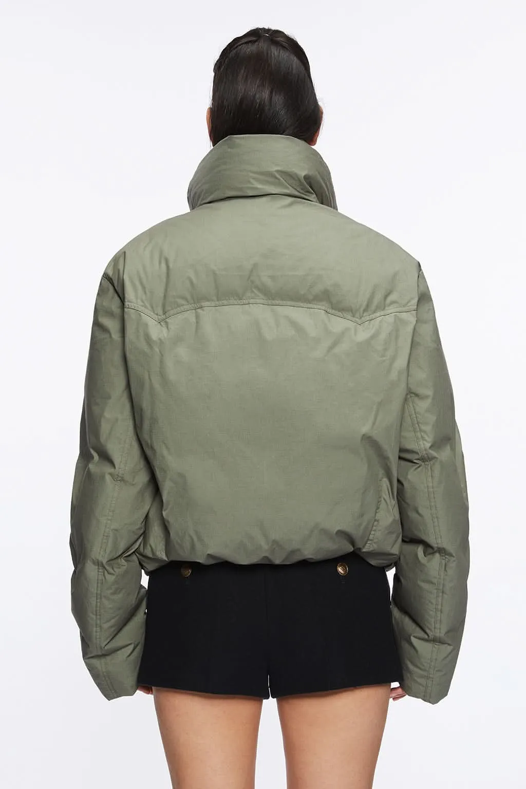 Cropped Puffer Jacket