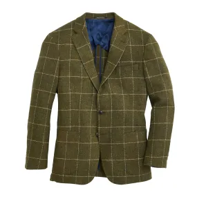 Dark Forest Windowpane Sport Coat