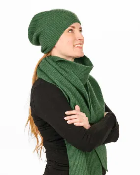 Deep Sage Slouch Scarf - NX876