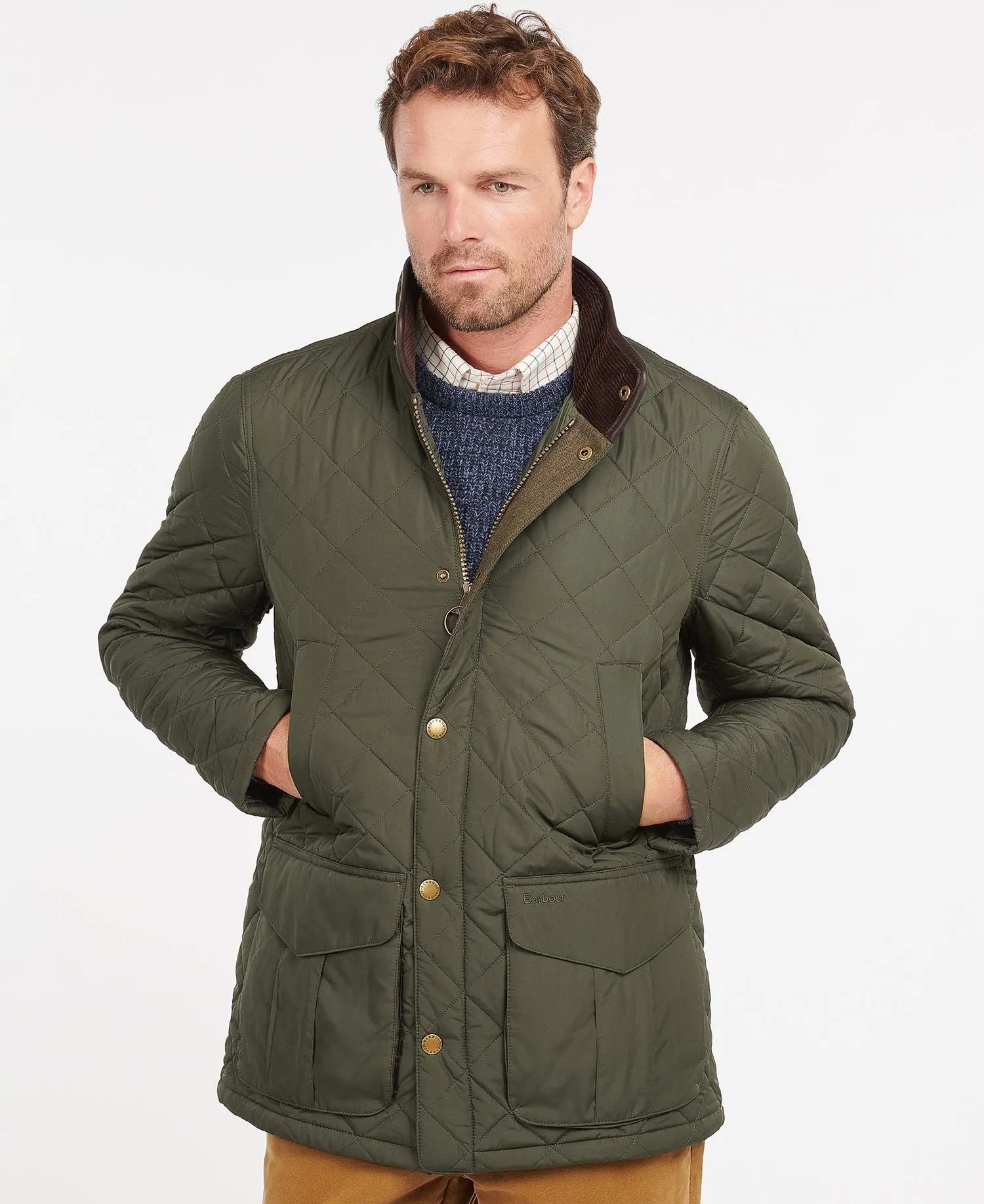 Devon Quilted Jacket - Sage