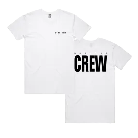 Dirty Hit Crew / White T-Shirt