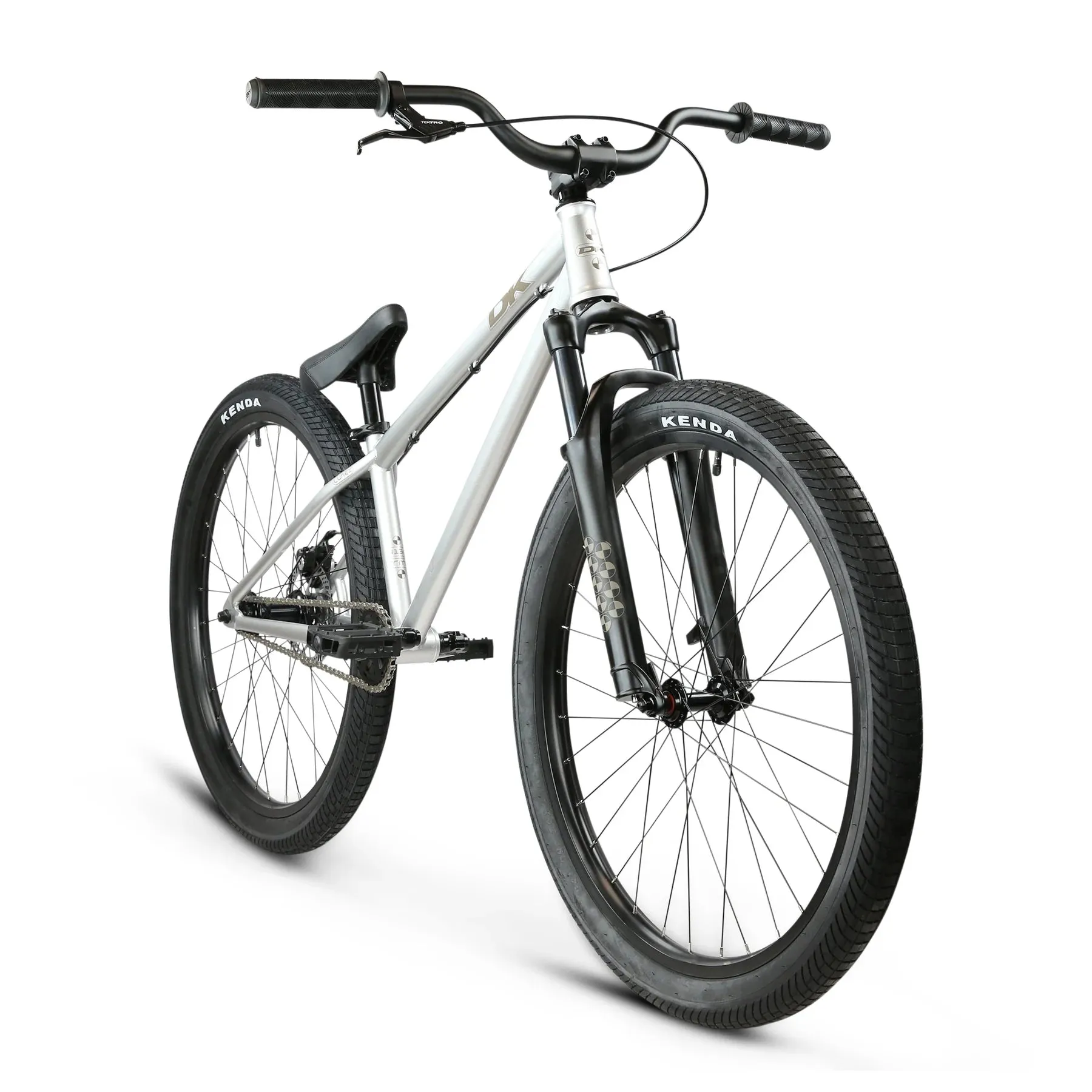 DK Lunex 26" Complete Dirt Jumper Bike - Silver