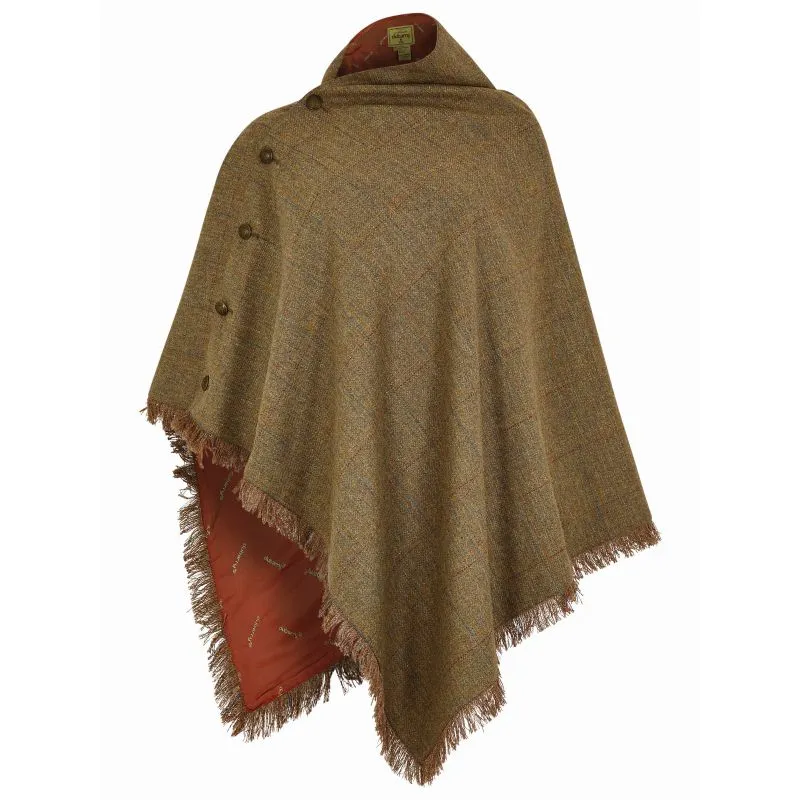 Dubarry Hazelwood Ladies Tweed Poncho - Burren