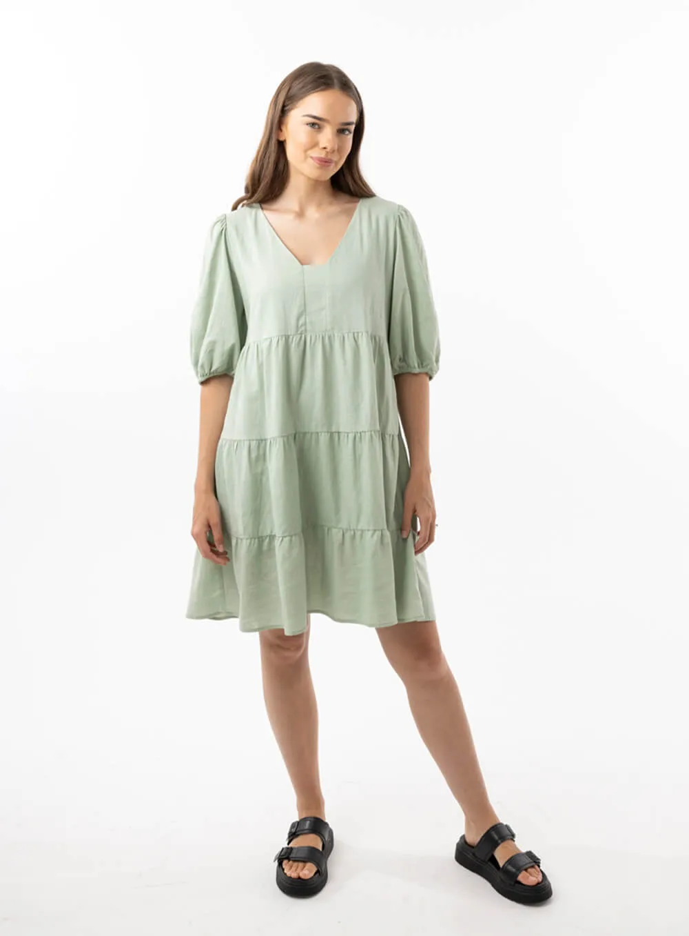 Eleanor Dress-SAGE