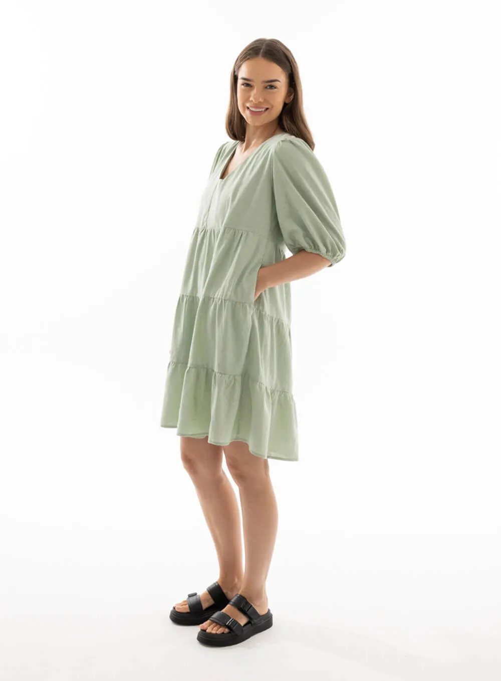 Eleanor Dress-SAGE