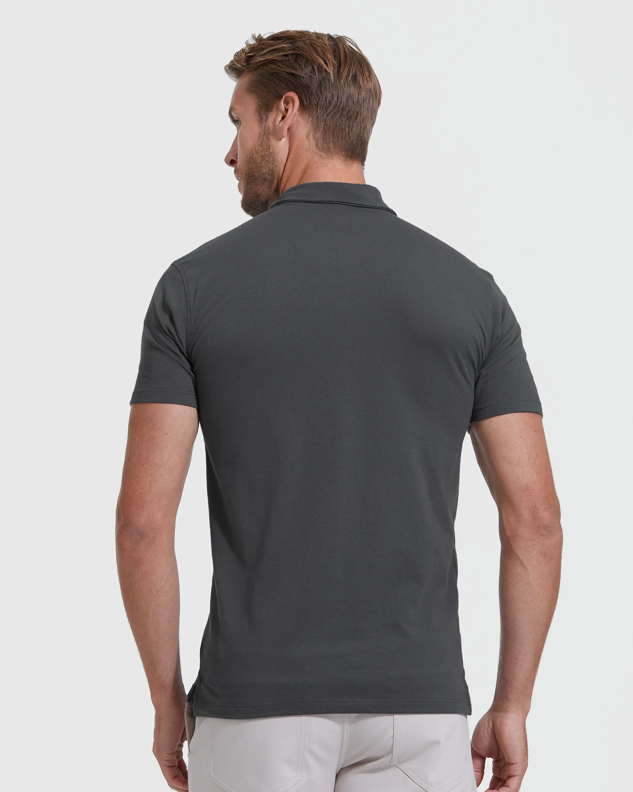 Essential Short Sleeve Polo 3-Pack