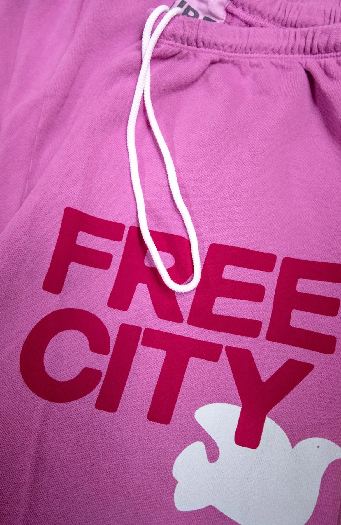 Free City Large Sweatpant in Pinklips Cherry