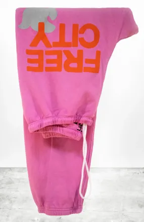 FreeCityLarge Sweatpant - Pink Light