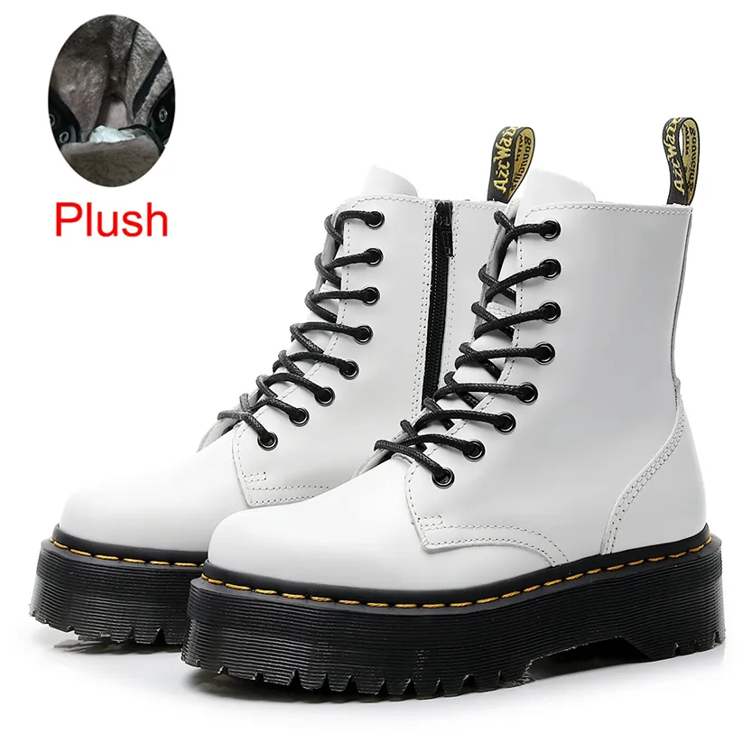 Funki Buys | Boots | Women's Men's Leather High-Top Zip Boots