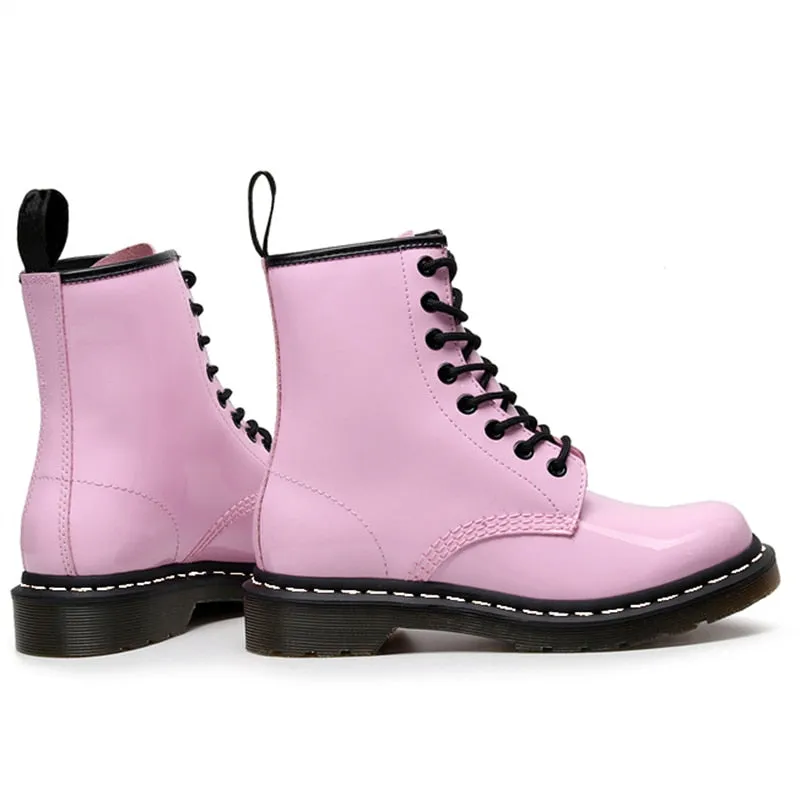 Funki Buys | Boots | Women's Men's Real Leather Gothic Boots