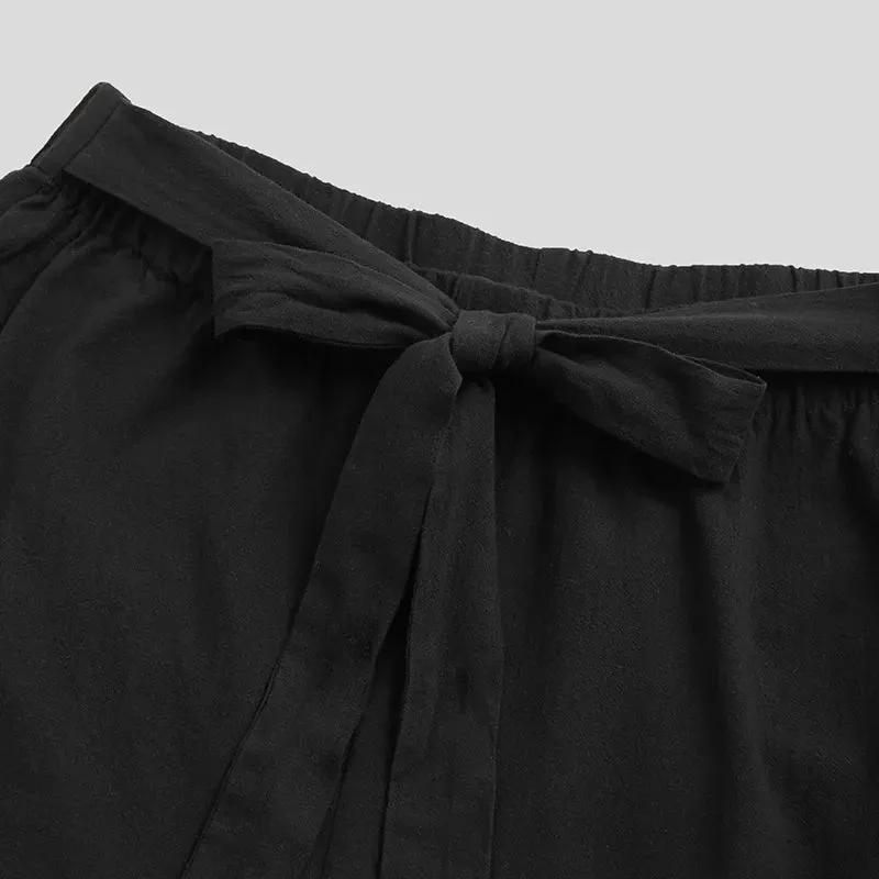 Funki Buys | Skirts | Men's Japanese Style Wide Leg Skirt Pants