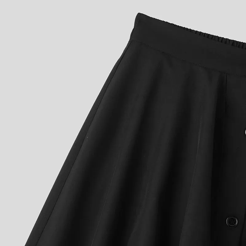 Funki Buys | Skirts | Men's Streetwear Japanese Long Skirts