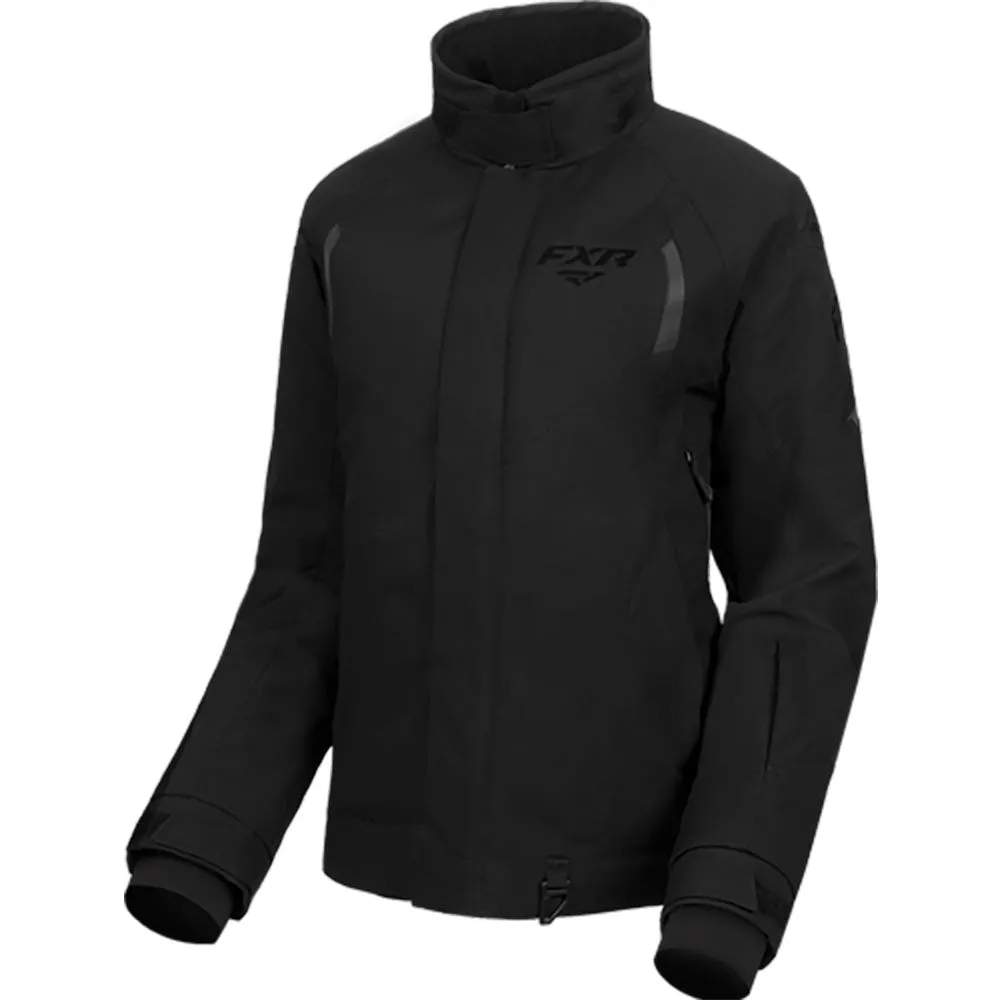 FXR Team FX Snowmobile Jacket Stealth Black