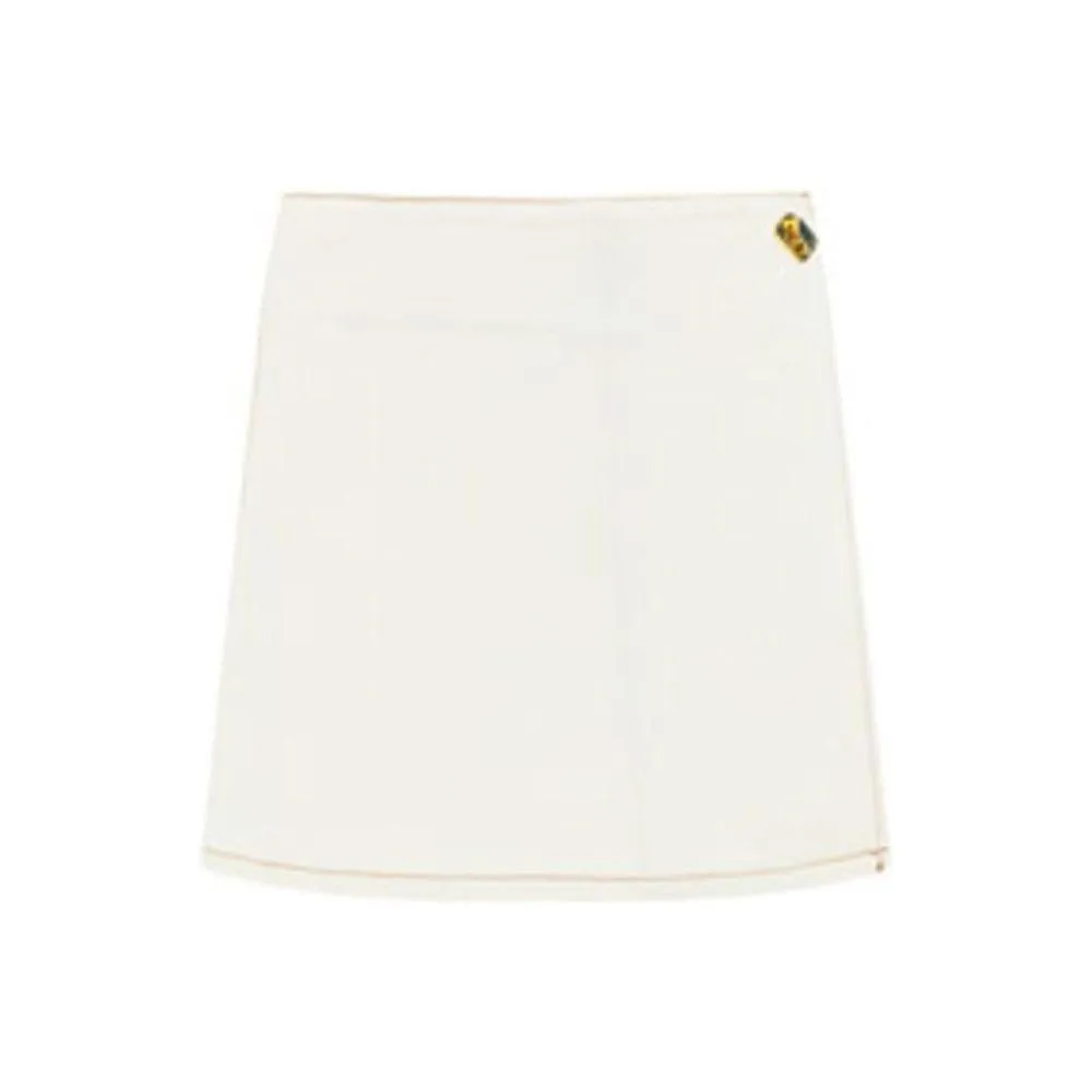 Ganni White  Skirt