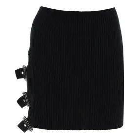 Giuseppe Di Morabito mini ribbed knit skirt in nine words