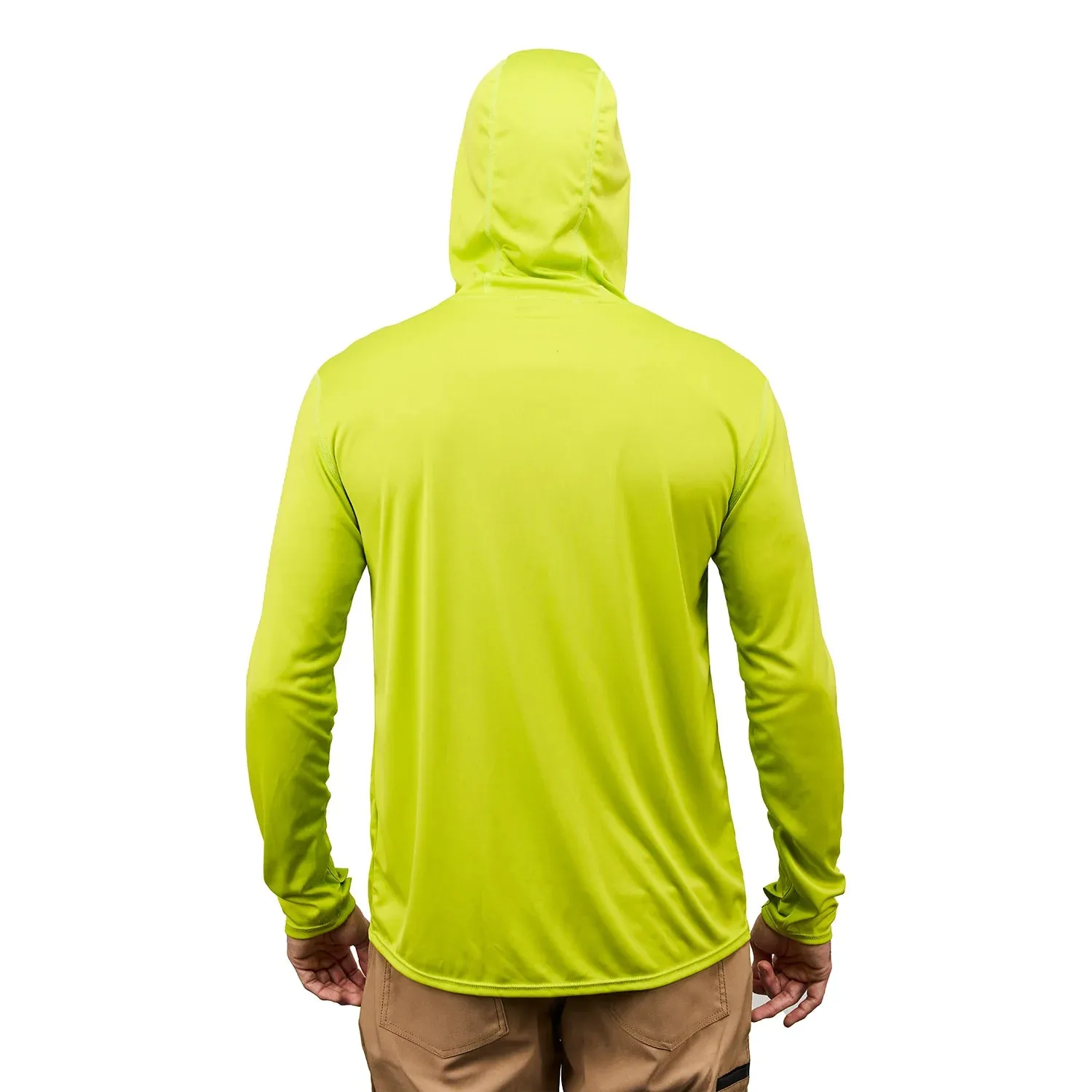 Grundéns Men's Tough Sun Hooded Long Sleeve T-Shirt